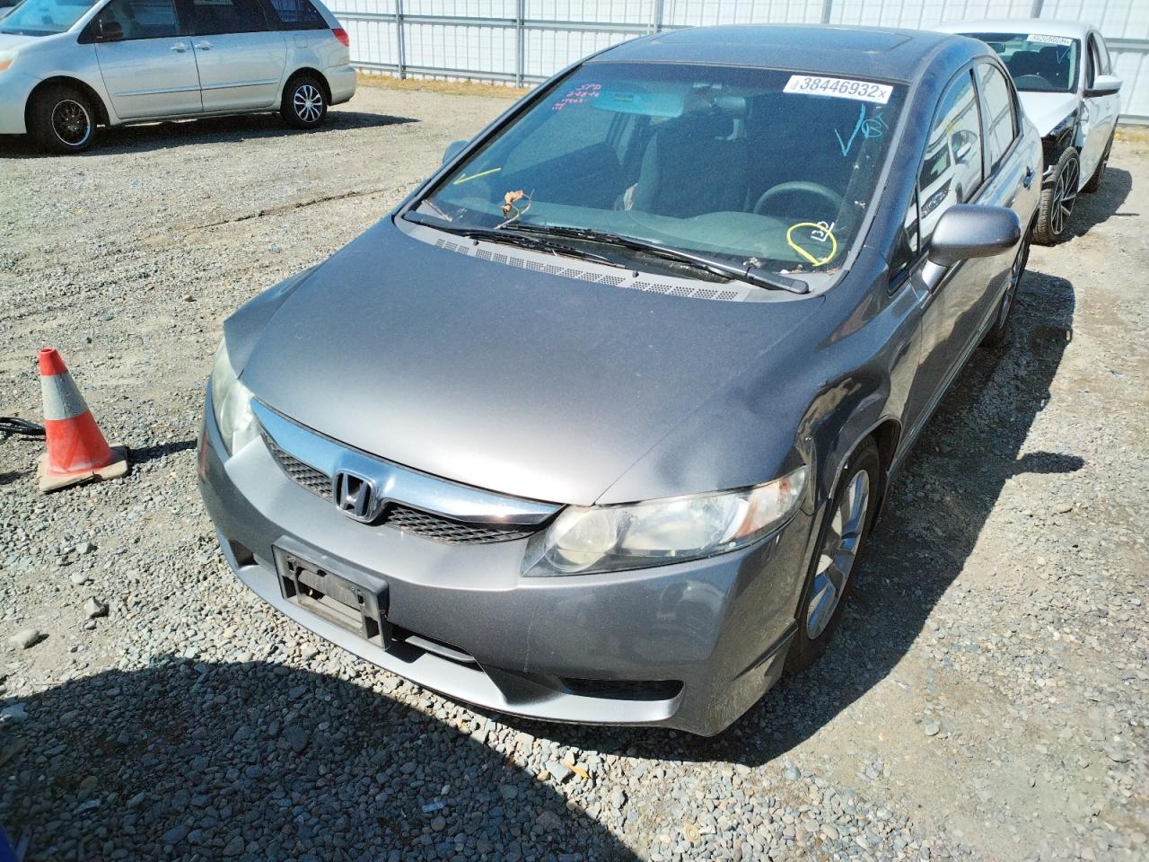 Photo 9 from auction – 2011 HONDA CIVIC EX with VIN 19XFA1F80BE023900