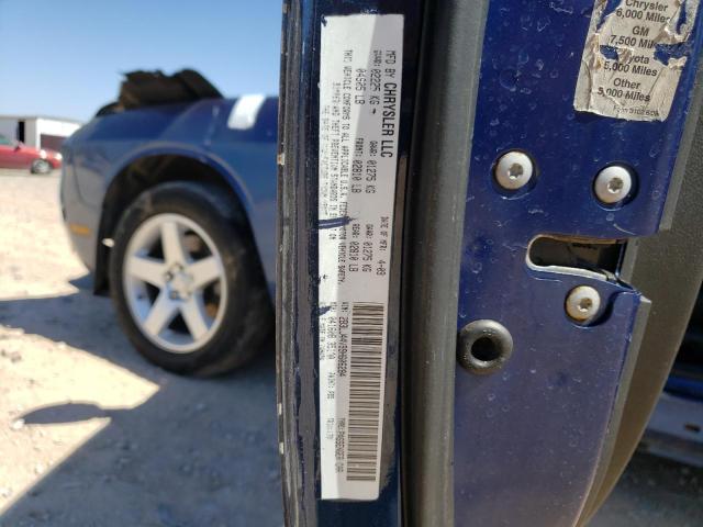 Photo 10 from auction – 2009 DODGE CHALLENGER with VIN 2B3LJ44V99H606284