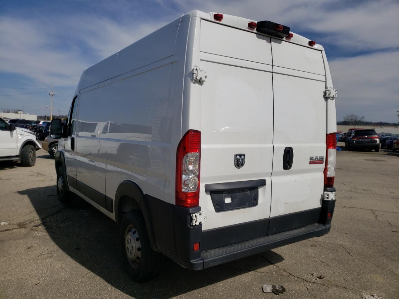 Photo 3 from auction – 2019 RAM PROMASTER with VIN 3C6TRVBG0KE550696