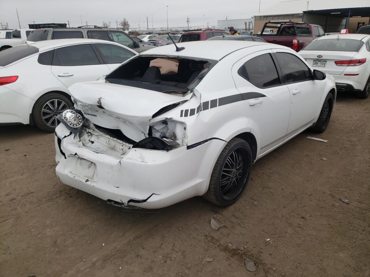 Photo 4 from auction – 2011 DODGE AVENGER EX with VIN 1B3BD4FB7BN598818