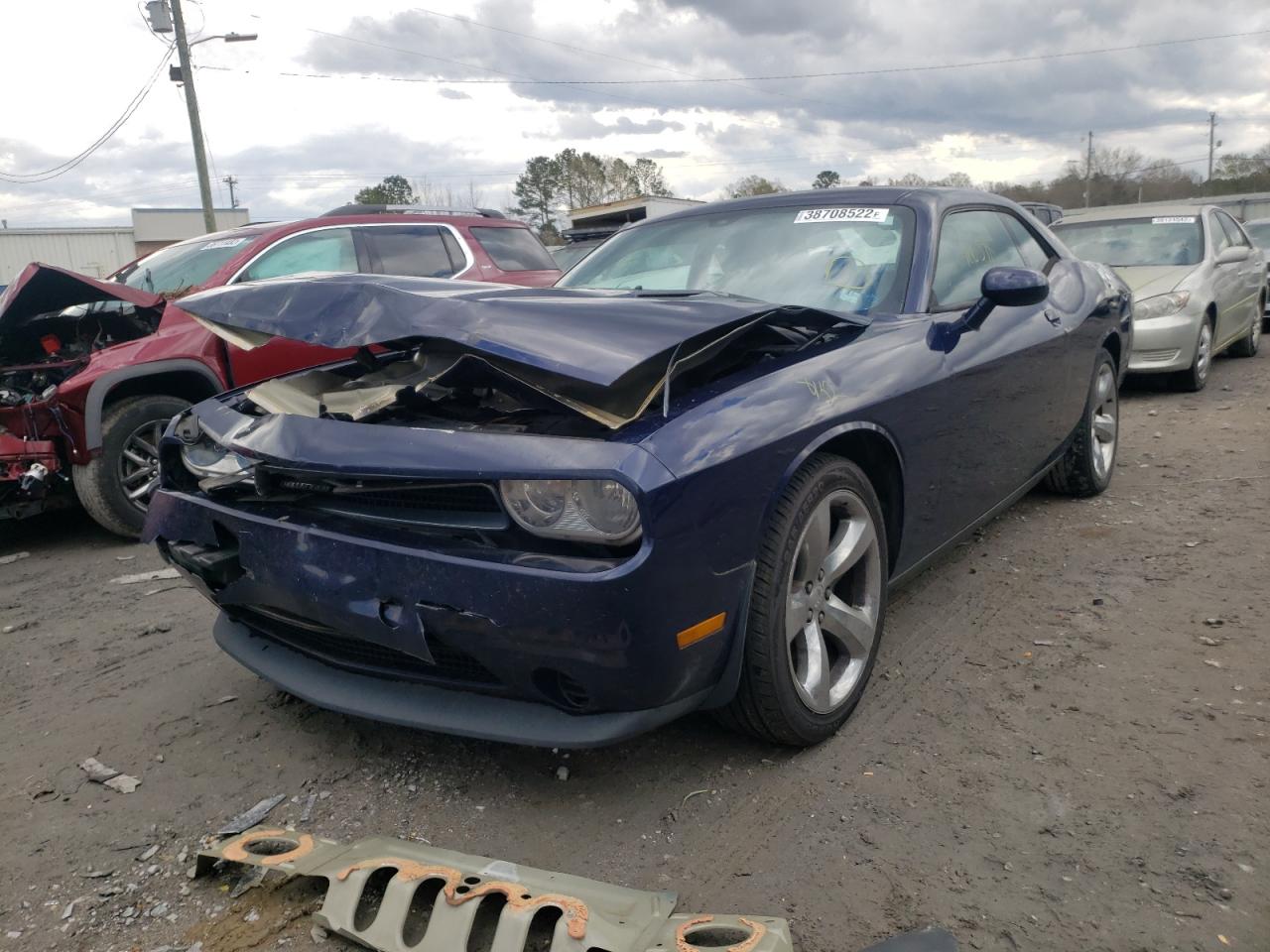 Photo 2 from auction – 2014 DODGE CHALLENGER with VIN 2C3CDYAG8EH153373