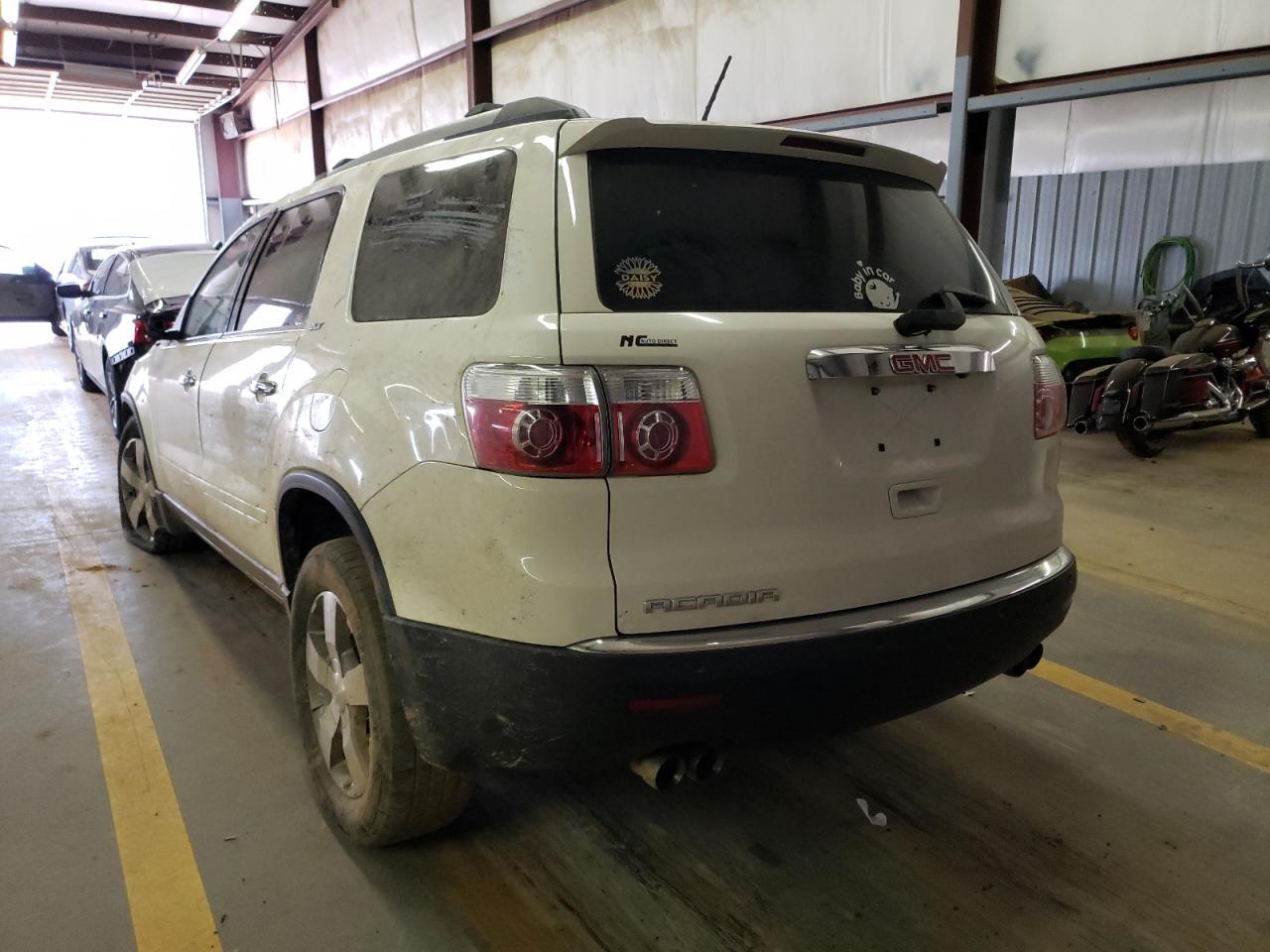 Photo 3 from auction – 2012 GMC ACADIA SLT with VIN 1GKKRRED9CJ366573
