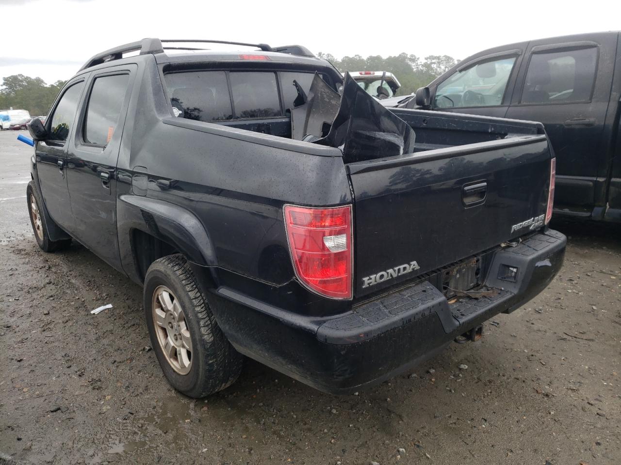 Photo 3 from auction – 2009 HONDA RIDGELINE with VIN 5FPYK16429B100555