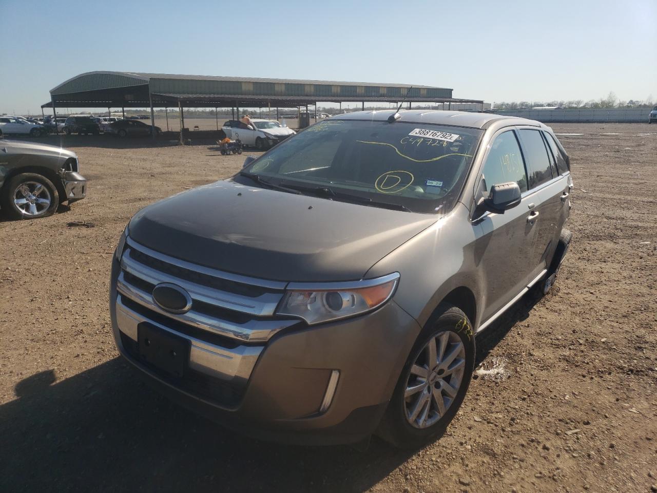 Photo 2 from auction – 2013 FORD EDGE LIMIT with VIN 2FMDK3KC4DBC49728