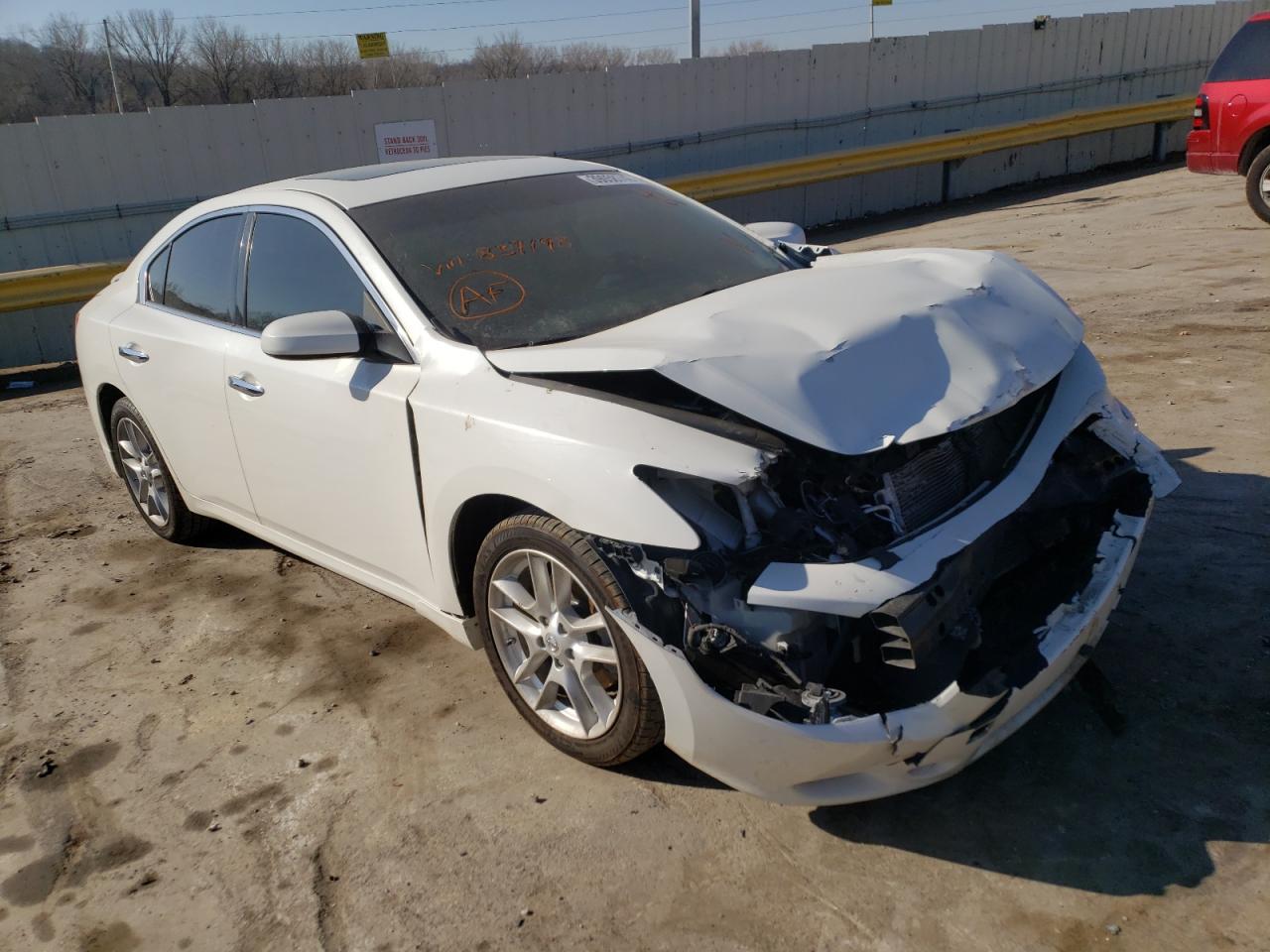 NISSAN MAXIMA S 2010 with VIN 1N4AA5AP0AC837198 - Photo from auction