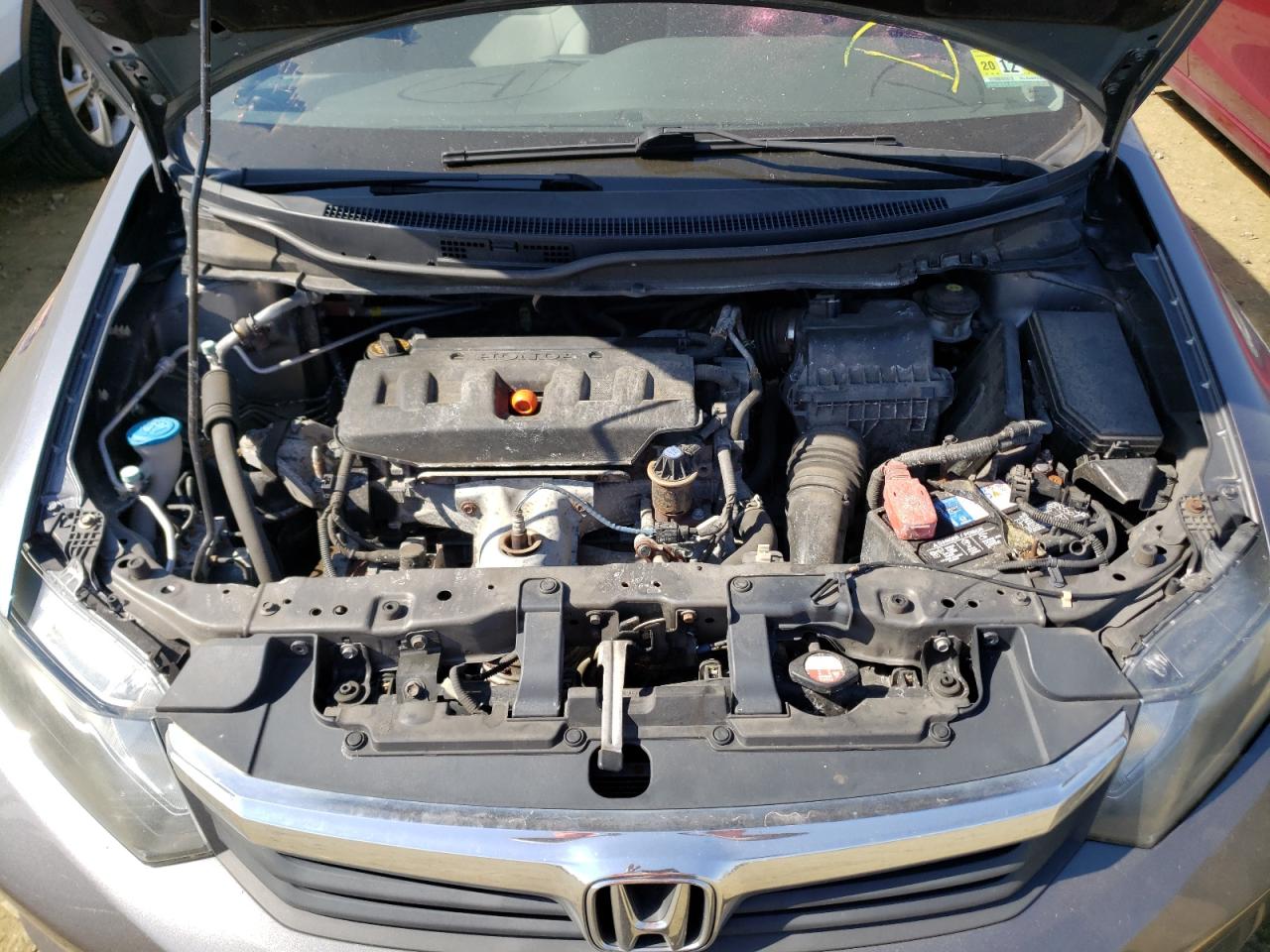 Photo 7 from auction – 2012 HONDA CIVIC LX with VIN 19XFB2F57CE387175