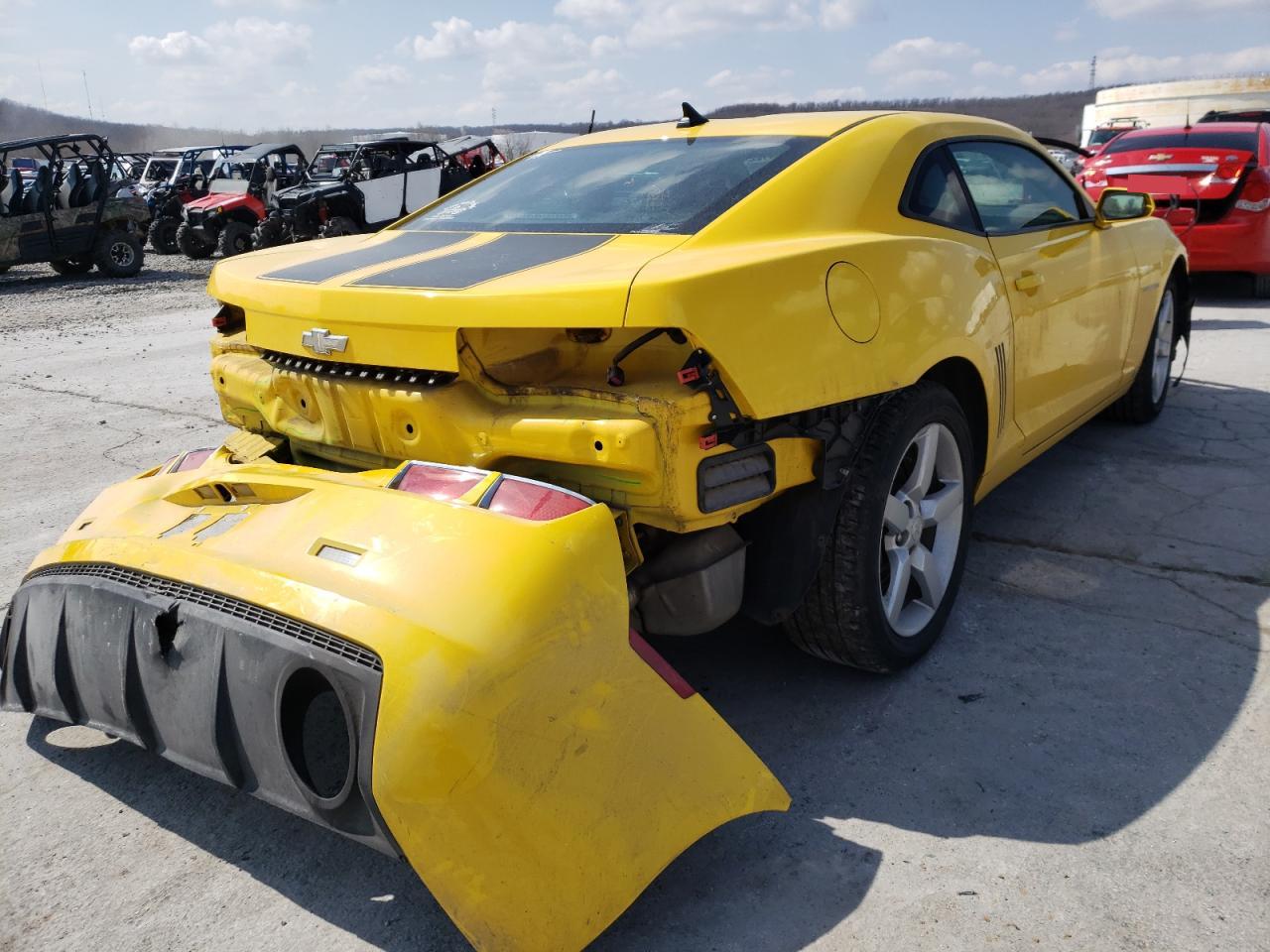 Photo 4 from auction – 2010 CHEVROLET CAMARO LT with VIN 2G1FC1EV7A9128621