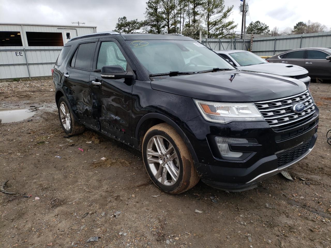 FORD EXPLORER L 2017 with VIN 1FM5K7FH4HGA20286 - Photo from auction