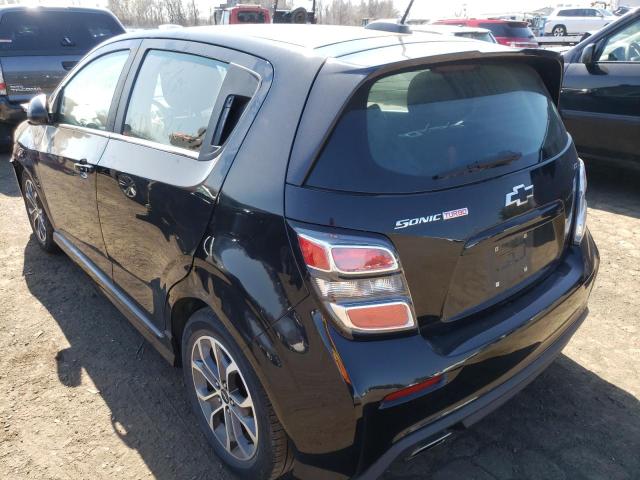 Photo 3 from auction – 2018 CHEVROLET SONIC LT with VIN 1G1JD6SB0J4102993