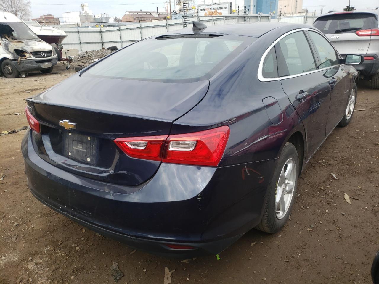 Photo 4 from auction – 2017 CHEVROLET MALIBU LS with VIN 1G1ZB5ST6HF288422