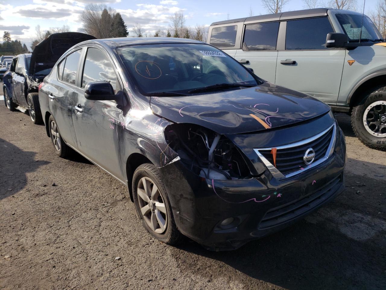 NISSAN VERSA S 2012 with VIN 3N1CN7AP8CL861195 - Photo from auction