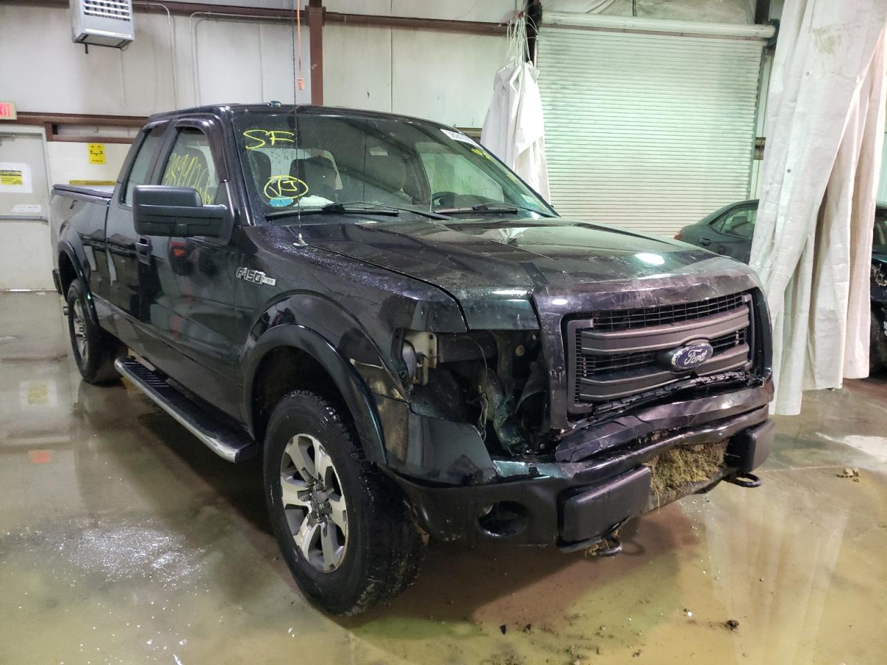 FORD F150 SUPER 2013 with VIN 1FTFX1EFXDFD51879 - Photo from auction