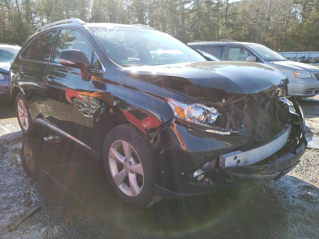 LEXUS RX 350 2012 with VIN 2T2BK1BA9CC153433 - Photo from auction