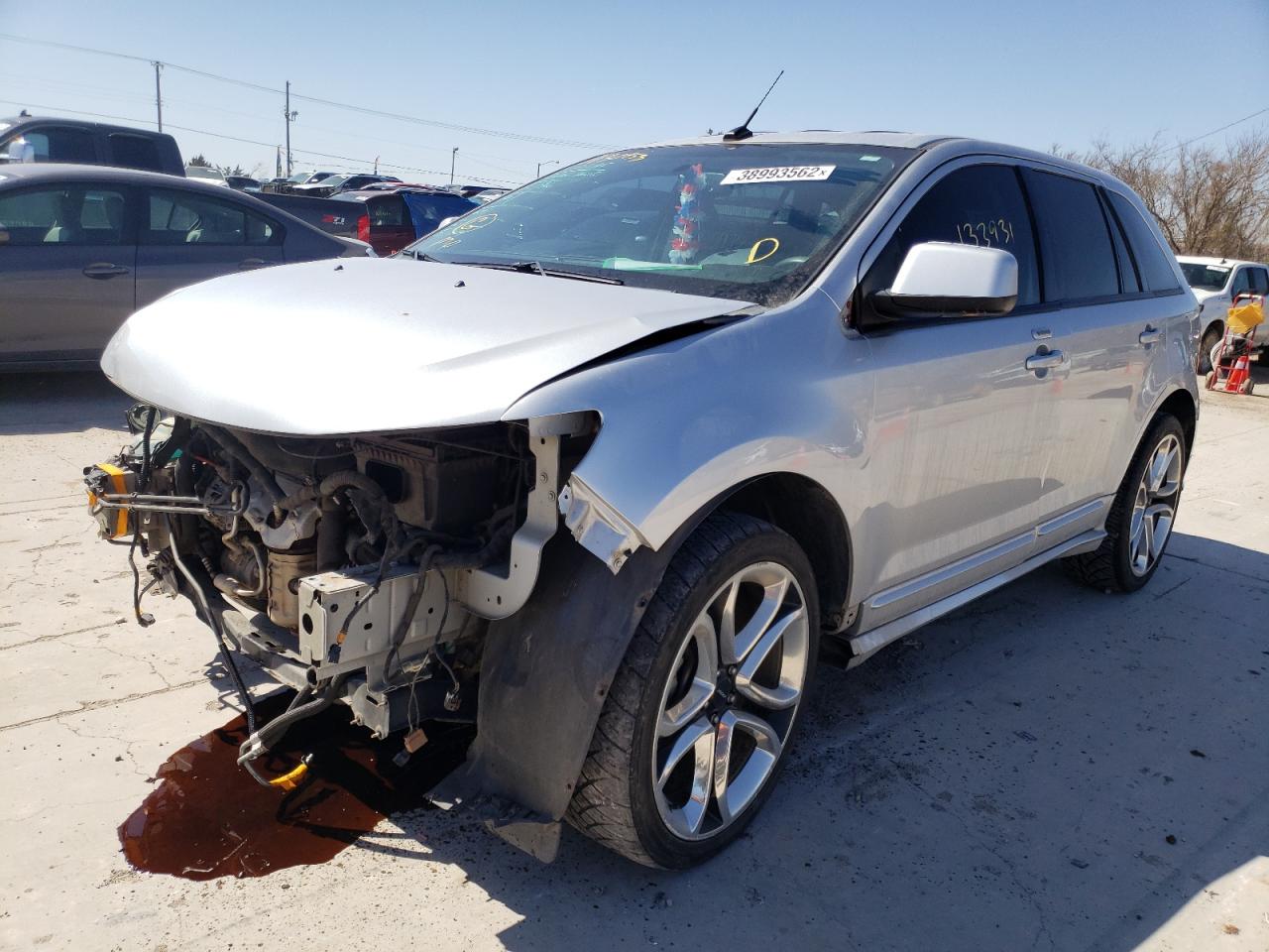 Photo 2 from auction – 2011 FORD EDGE SPORT with VIN 2FMDK3AK4BBA30953