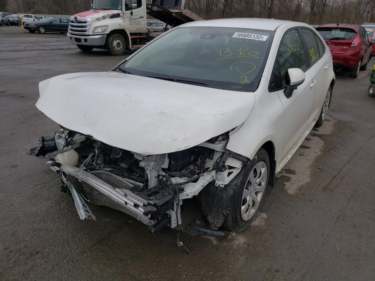 Photo 2 from auction – 2020 TOYOTA COROLLA LE with VIN JTDEPRAE4LJ056330
