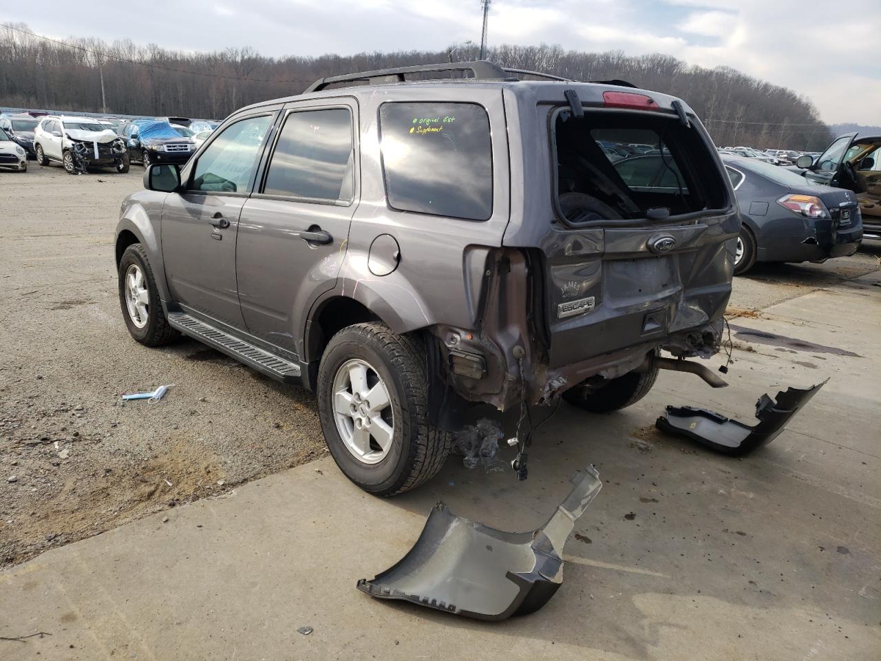 Photo 3 from auction – 2012 FORD ESCAPE XLT with VIN 1FMCU0D70CKB86622