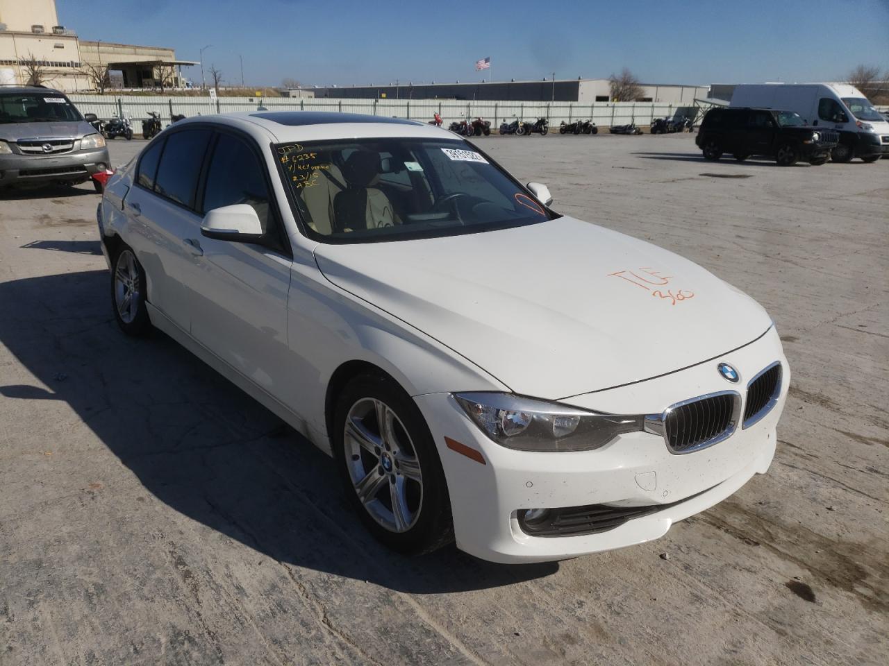BMW 328 I SULE 2013 with VIN WBA3C1G57DNR49210 - Photo from auction