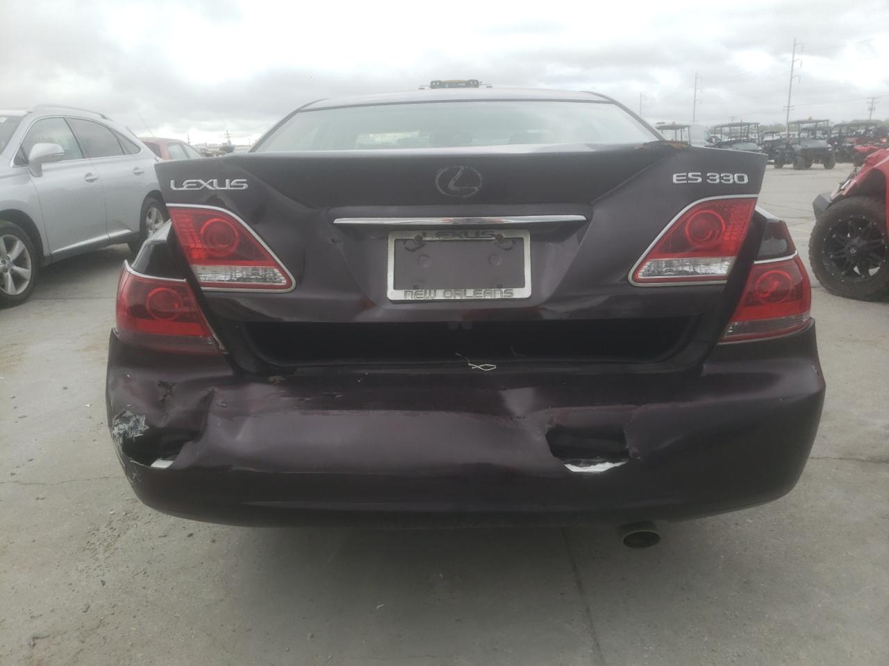 Photo 9 from auction – 2006 LEXUS ES 330 with VIN JTHBA30GX65148297