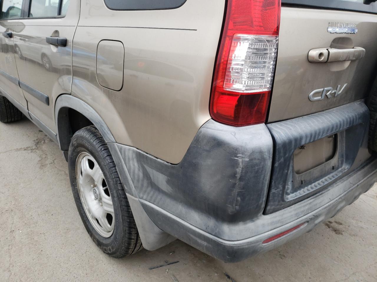 Photo 9 from auction – 2005 HONDA CR-V LX with VIN JHLRD68525C005661