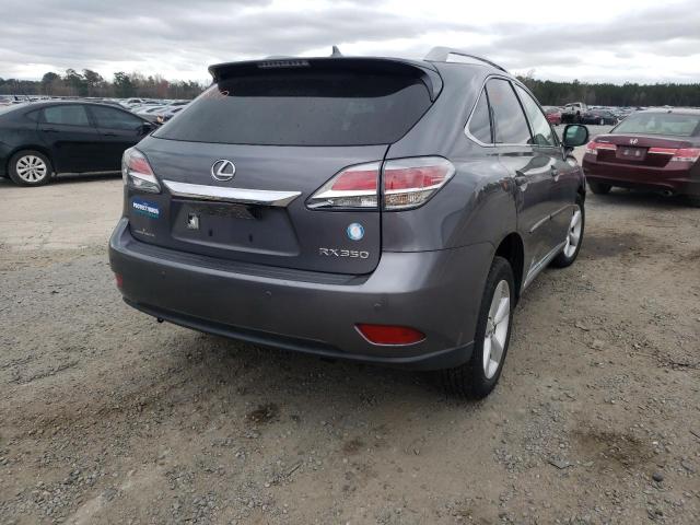Photo 4 from auction – 2013 LEXUS RX 350 BAS with VIN 2T2BK1BA0DC177072