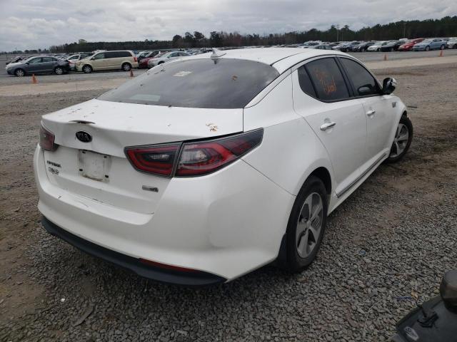 Photo 4 from auction – 2015 KIA OPTIMA HYB with VIN KNAGM4AD5F5077614