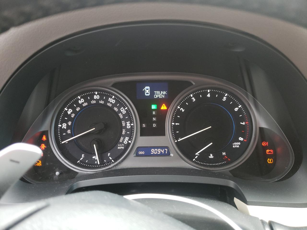 Photo 8 from auction – 2009 LEXUS IS 250 with VIN JTHBK262995106890