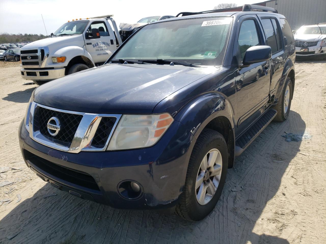 Photo 2 from auction – 2008 NISSAN PATHFINDER with VIN 5N1AR18B48C613380