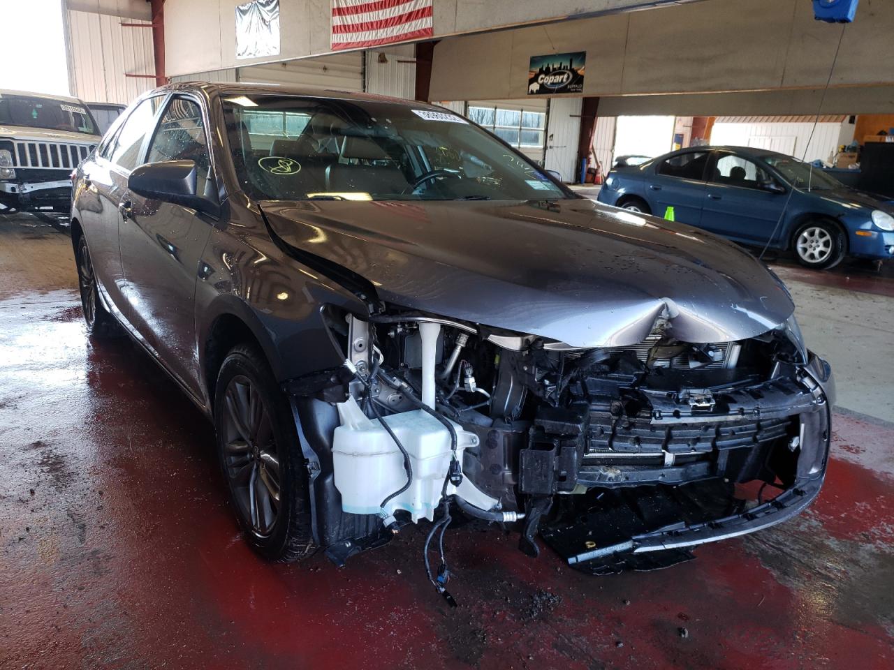 TOYOTA CAMRY LE 2015 with VIN 4T1BF1FK4FU087145 - Photo from auction