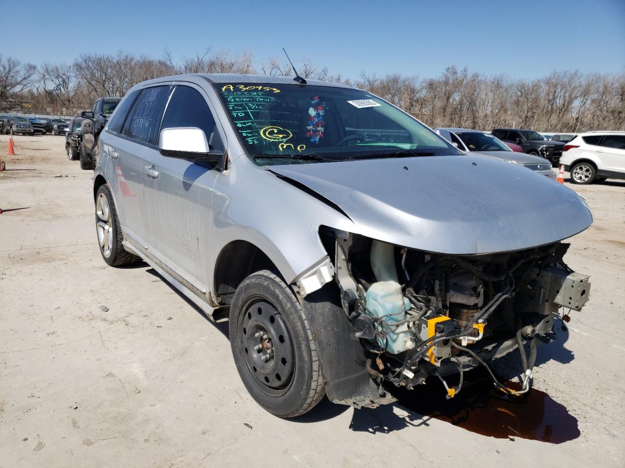 FORD EDGE SPORT 2011 with VIN 2FMDK3AK4BBA30953 - Photo from auction