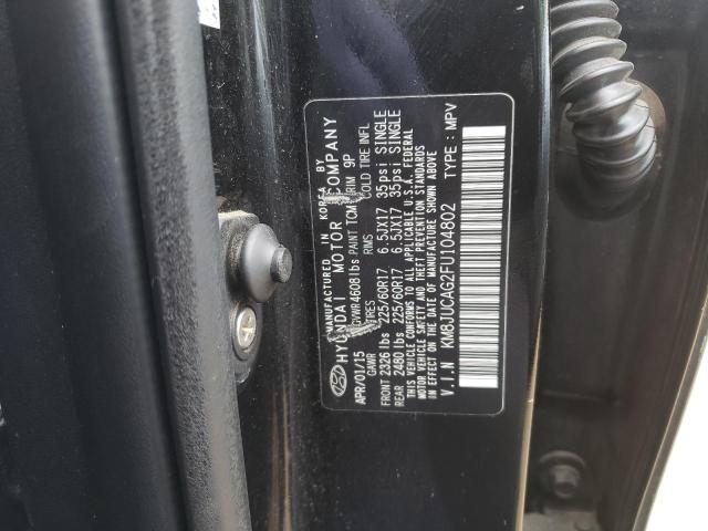 Photo 10 from auction – 2015 HYUNDAI TUCSON LIM with VIN KM8JUCAG2FU104802