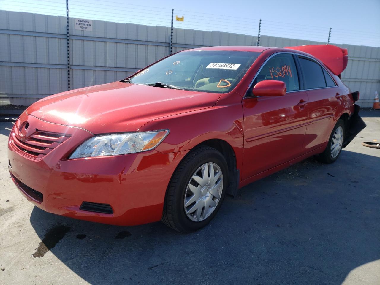 Photo 2 from auction – 2009 TOYOTA CAMRY BASE with VIN 4T1BE46K39U322174