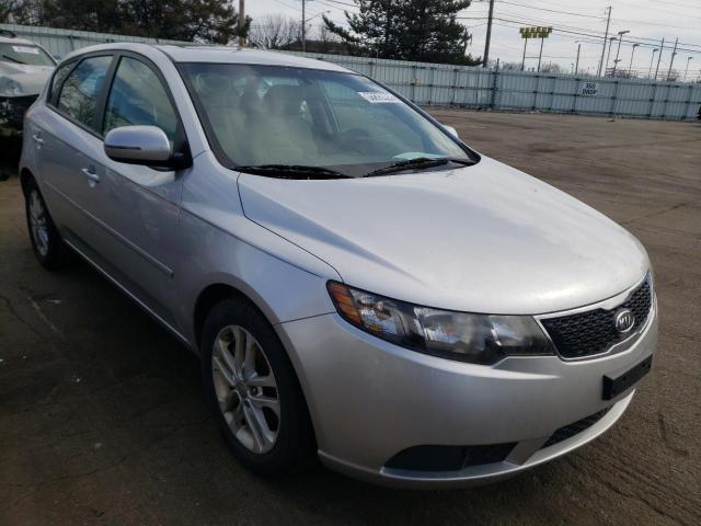 KIA FORTE EX 2012 with VIN KNAFU5A25C5568695 - Photo from auction