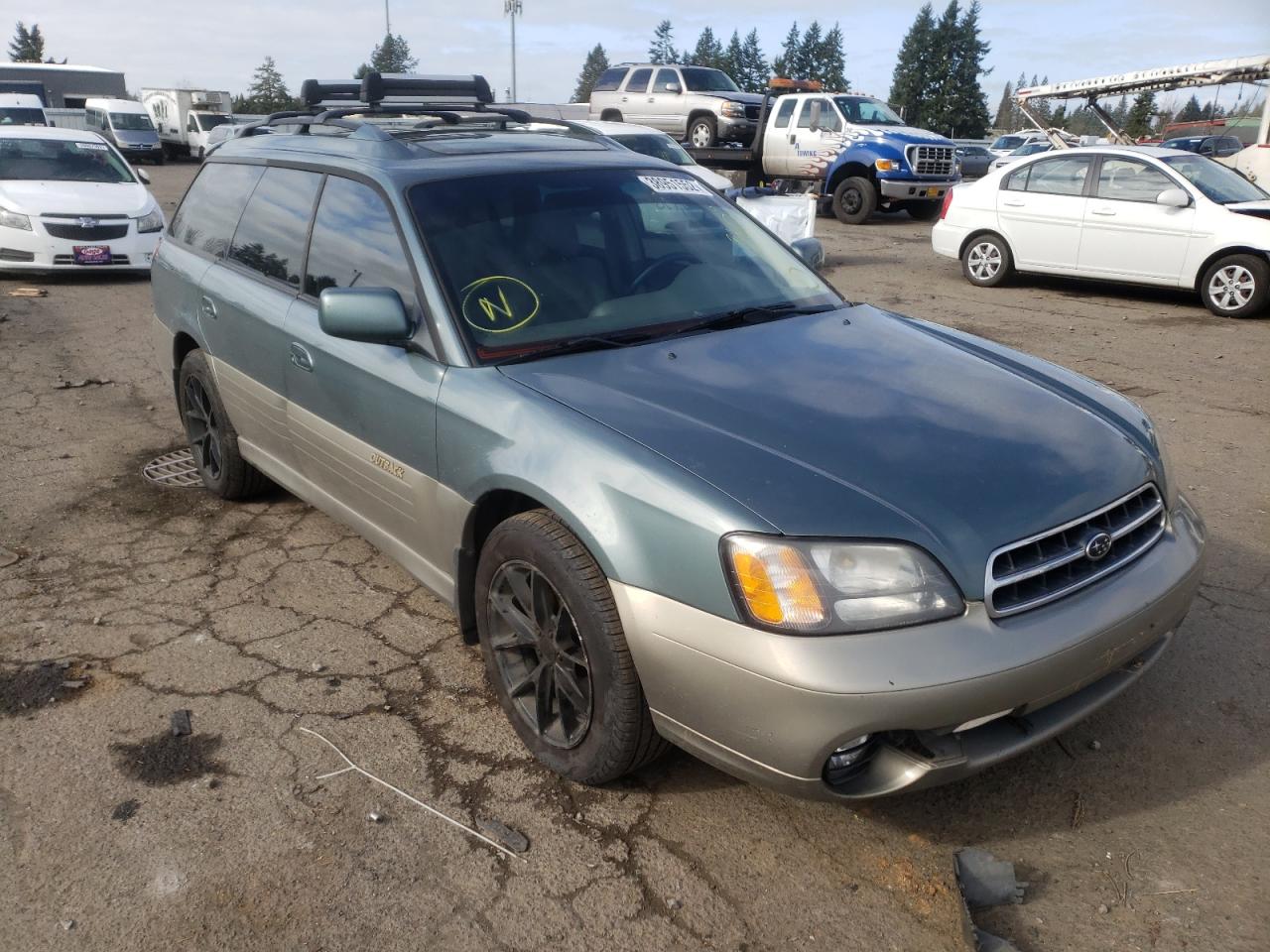 SUBARU LEGACY OUT 2001 with VIN 4S3BH686717607924 - Photo from auction