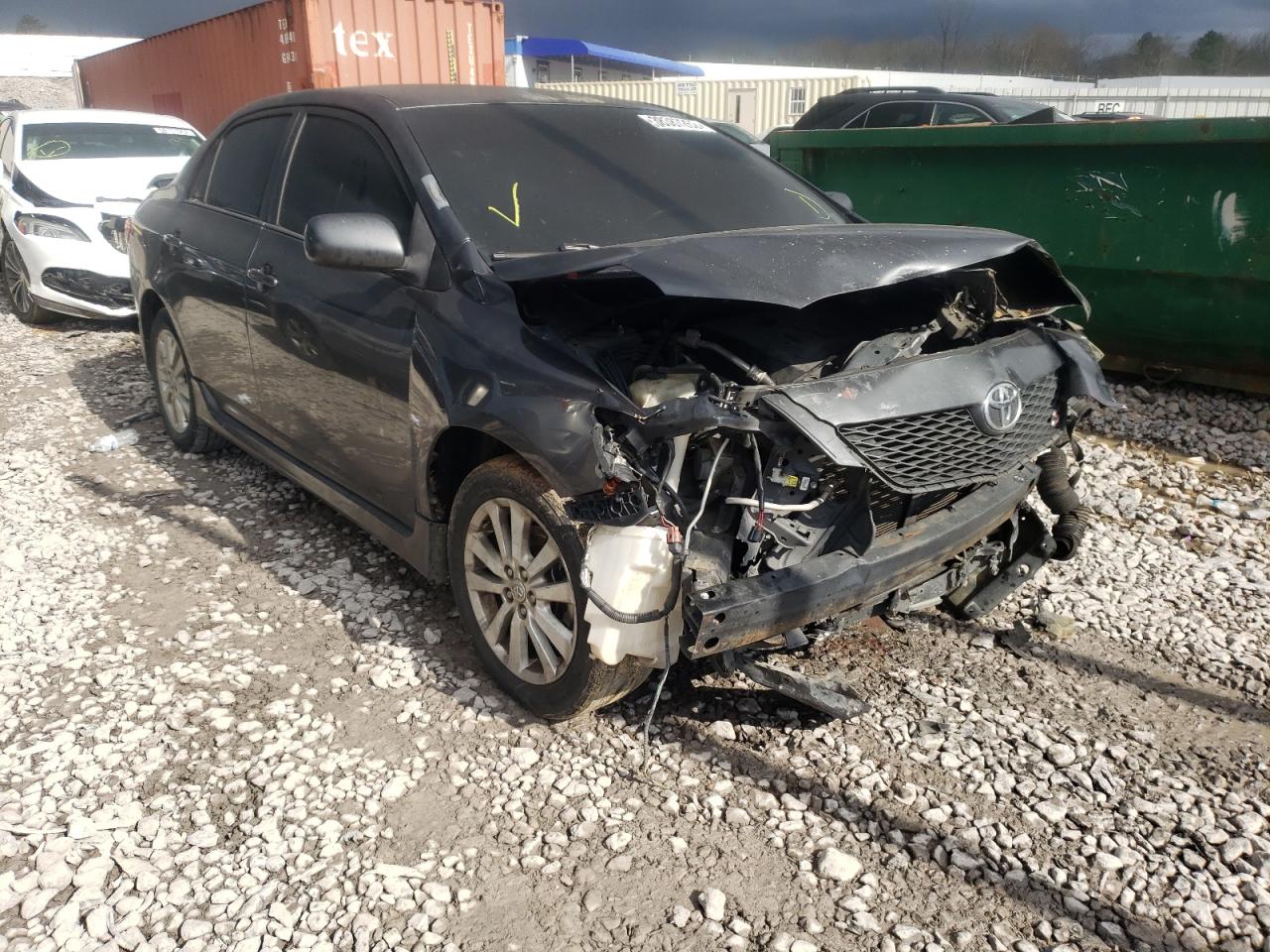 TOYOTA COROLLA BA 2009 with VIN 2T1BU40E69C160046 - Photo from auction