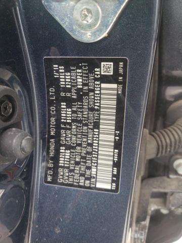 Photo 10 from auction – 2018 HONDA CIVIC EX with VIN JHMFC1F37JX002540