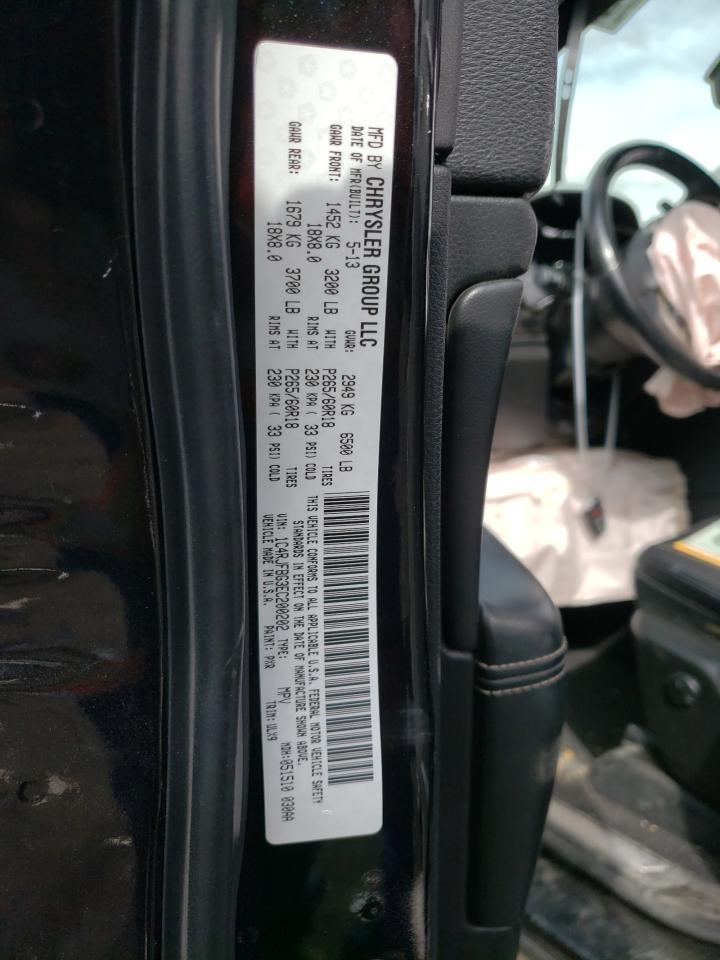 Photo 10 from auction – 2014 JEEP GRAND CHER with VIN 1C4RJFBG3EC200202