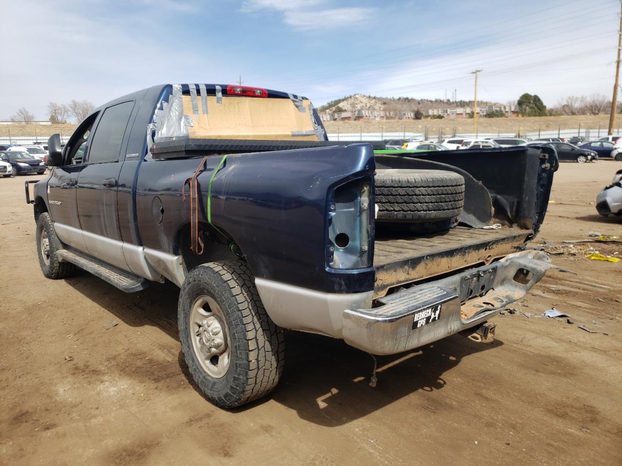 Photo 3 from auction – 2006 DODGE RAM 2500 with VIN 3D7KS29C96G234062