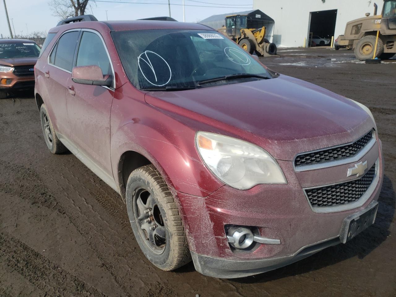 CHEVROLET EQUINOX LT 2011 with VIN 2CNALDEC5B6318529 - Photo from auction