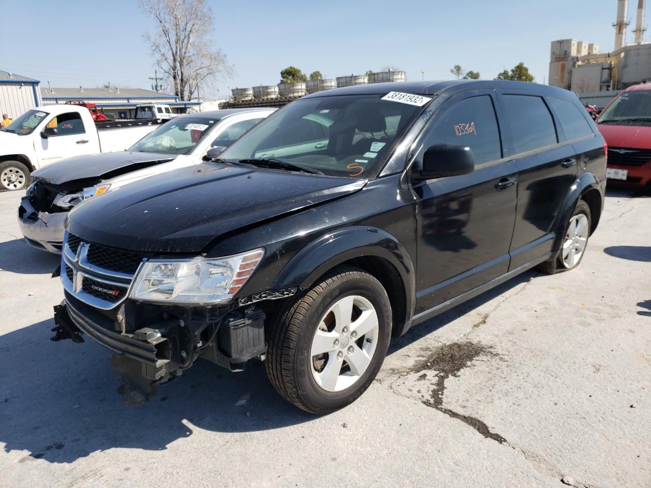 Photo 2 from auction – 2015 DODGE JOURNEY SE with VIN 3C4PDCABXFT719854