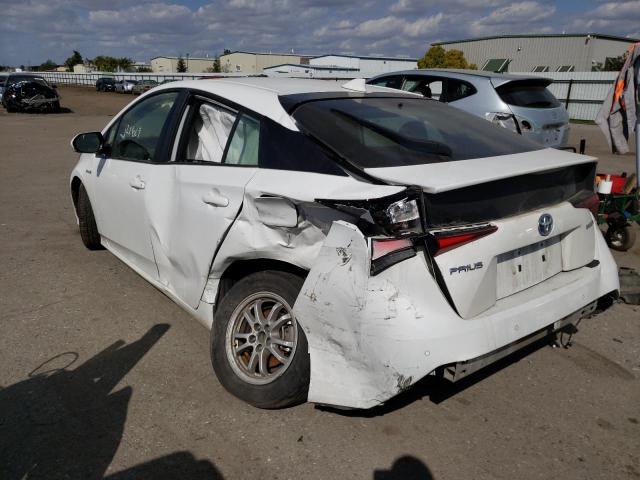 Photo 3 from auction – 2019 TOYOTA PRIUS with VIN JTDKARFU8K3074840
