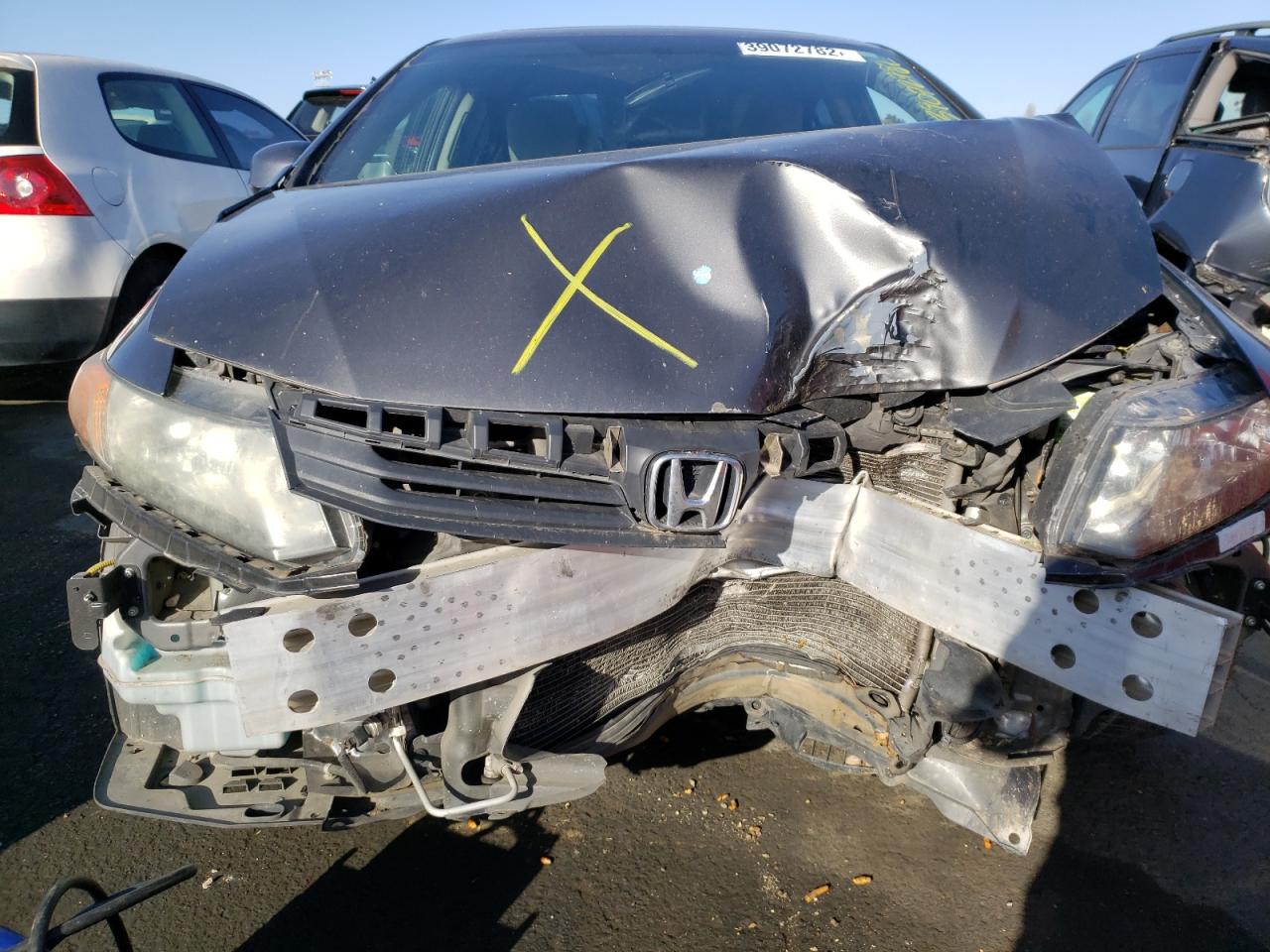Photo 9 from auction – 2012 HONDA CIVIC EX with VIN 19XFB2F86CE331948