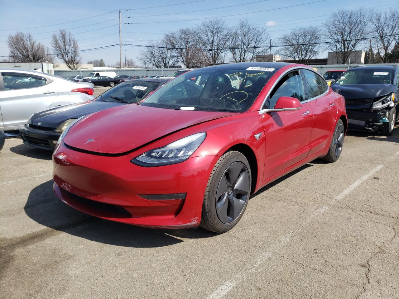 Photo 2 from auction – 2018 TESLA MODEL 3 with VIN 5YJ3E1EB8JF114670