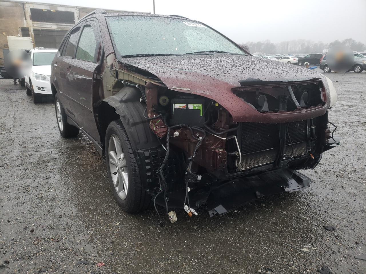 LEXUS RX 400H 2008 with VIN JTJHW31U482854796 - Photo from auction
