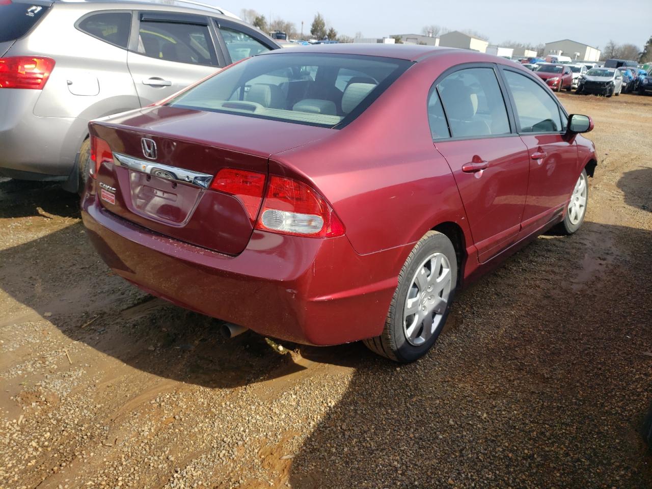 Photo 4 from auction – 2011 HONDA CIVIC LX with VIN 19XFA1F54BE014770
