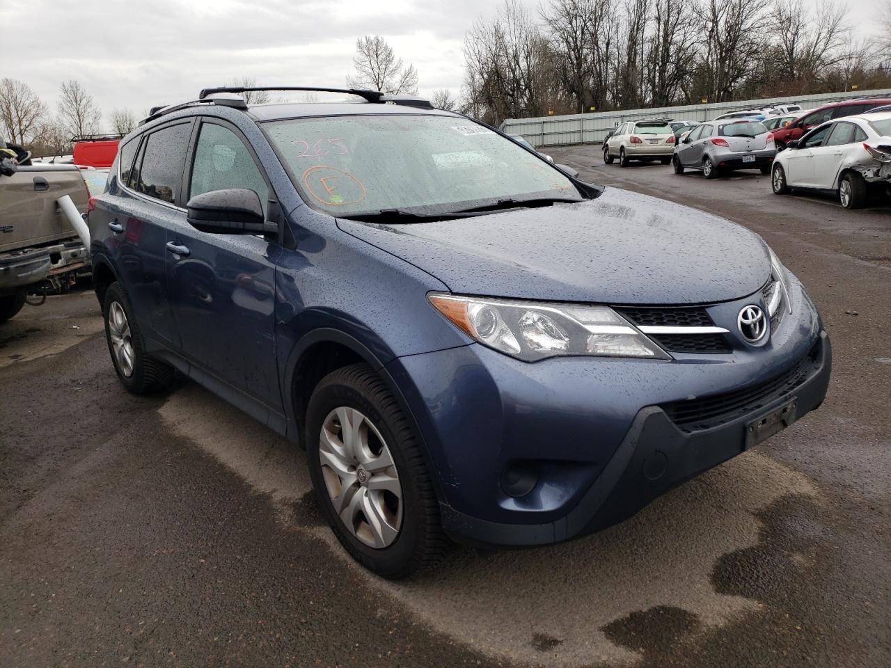 TOYOTA RAV4 LE 2013 with VIN 2T3BFREV6DW086707 - Photo from auction