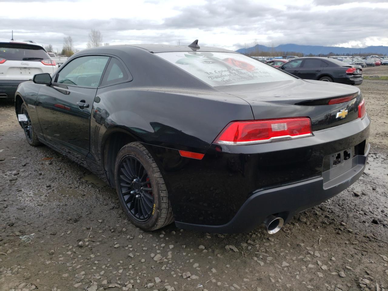 Photo 3 from auction – 2015 CHEVROLET CAMARO LS with VIN 2G1FB1E32F9112254