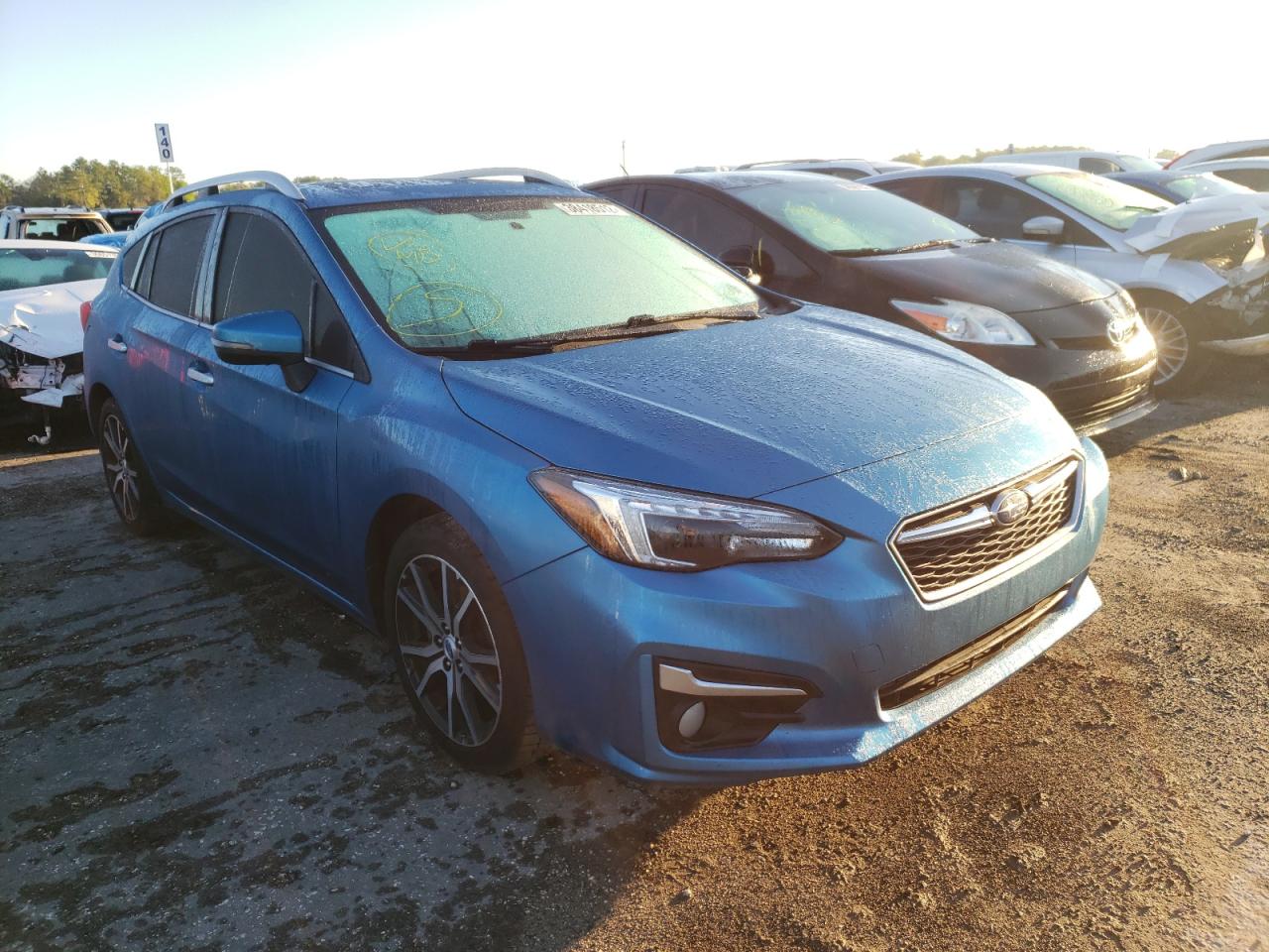 SUBARU IMPREZA LI 2017 with VIN 4S3GTAU68H3720067 - Photo from auction