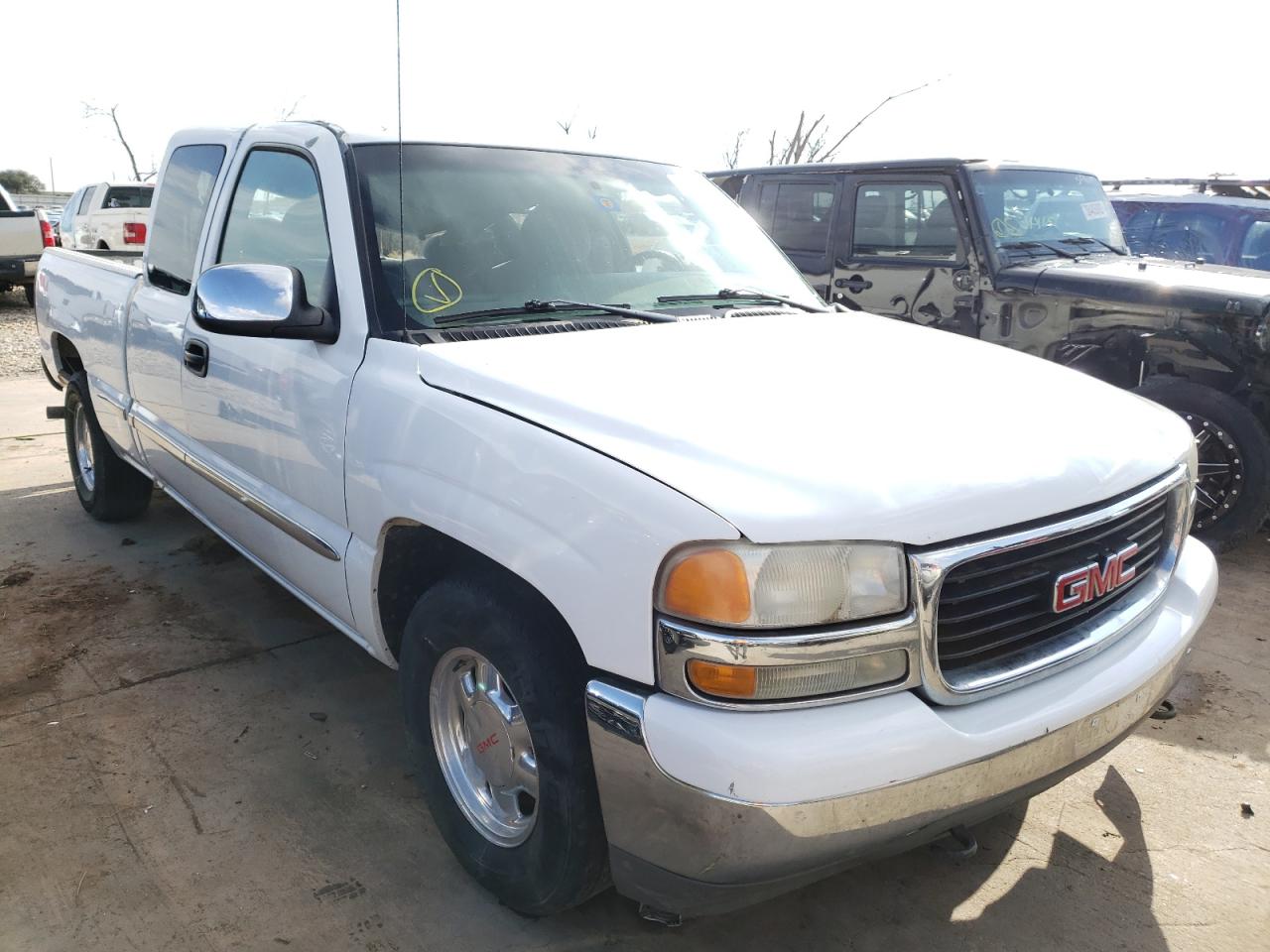 GMC NEW SIERRA 2002 with VIN 2GTEC19T221222336 - Photo from auction