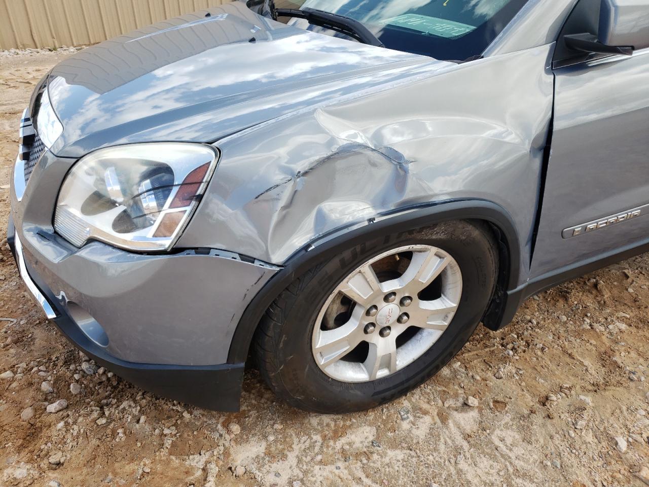 Photo 9 from auction – 2008 GMC ACADIA SLT with VIN 1GKER237X8J259640