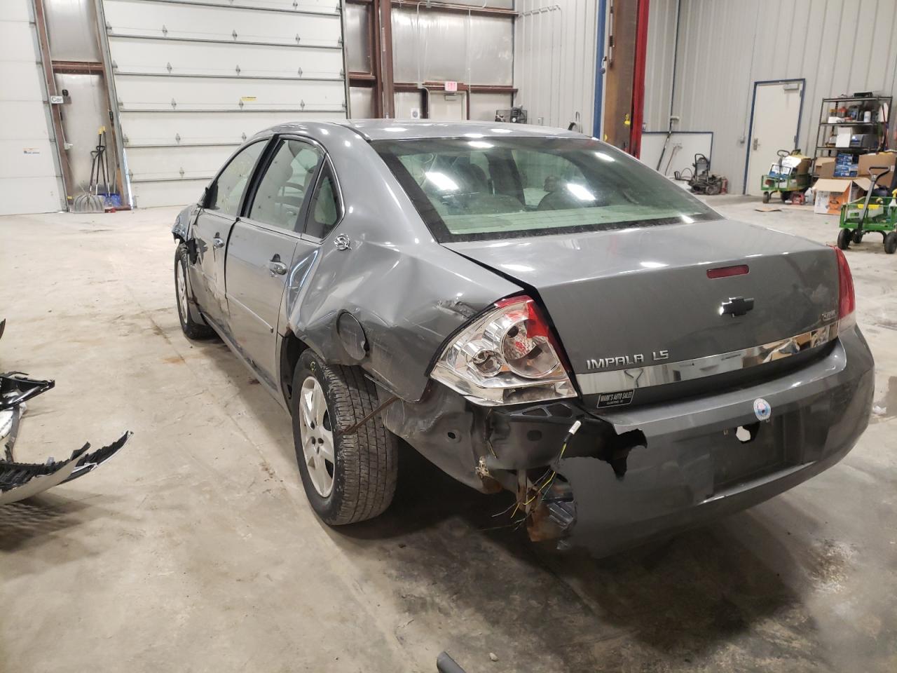 Photo 3 from auction – 2007 CHEVROLET IMPALA LS with VIN 2G1WB58KX79377516